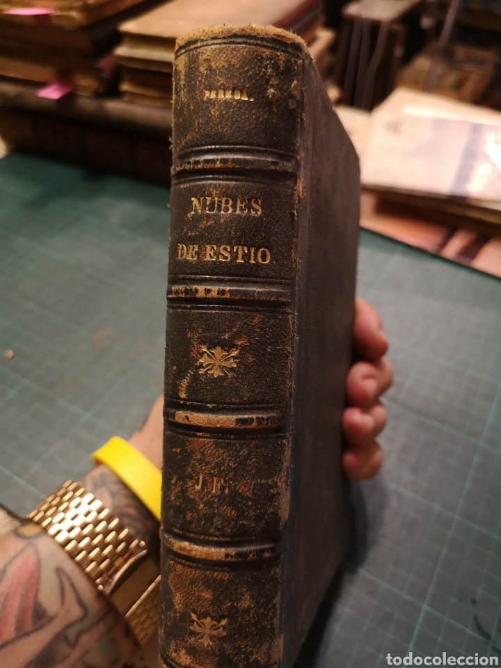 Libros antiguos: Nubes de Est&iacute;o. Jos&eacute; Mar&iacute;a de Pereda - Foto 1