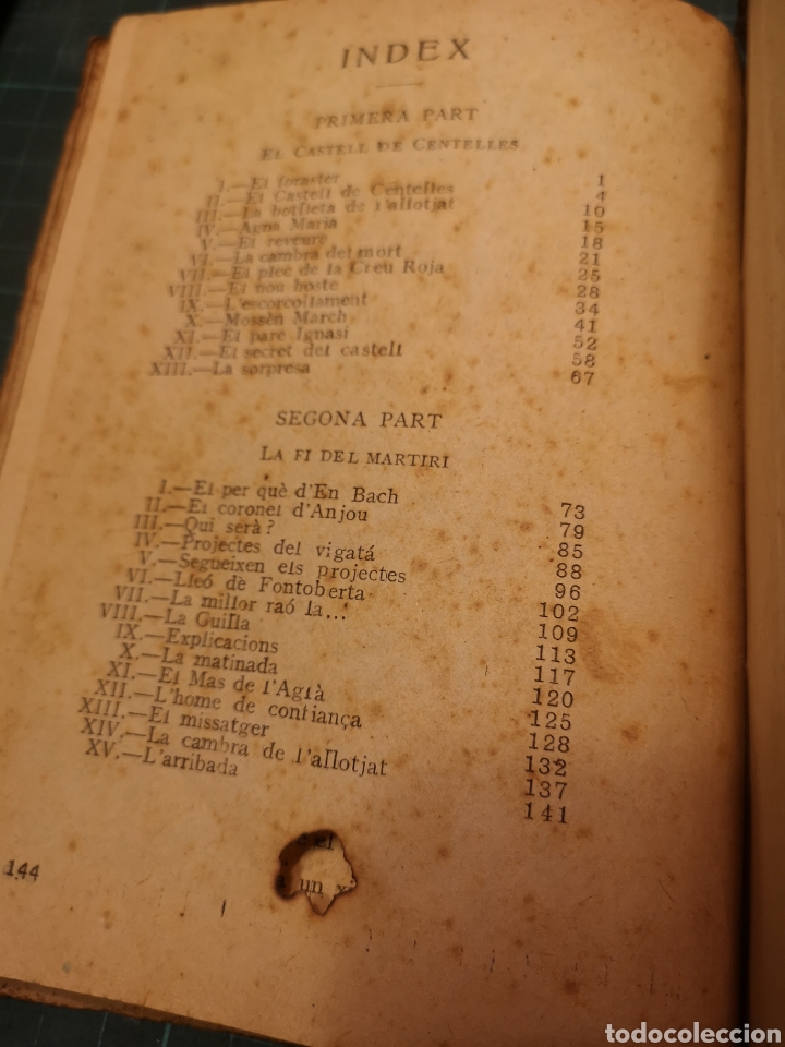 Libros antiguos: El coronel dAnjou. Francesc Pelai Briz - Foto 6