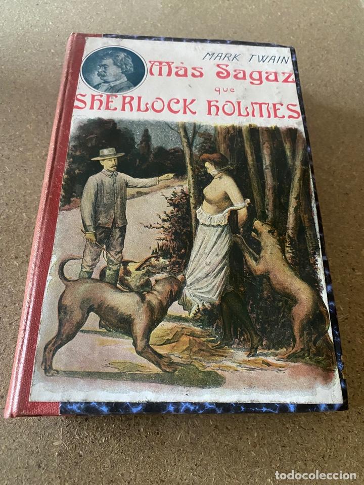 Libros antiguos: M&aacute;s sagaz que Sherlock Holmes - Foto 1