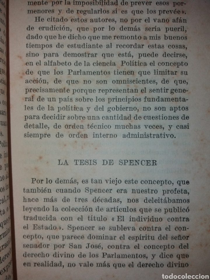 Libros antiguos: Discurso Juan A Ramirez 1928 Proyecto De Examenes Uruguay - Foto 4