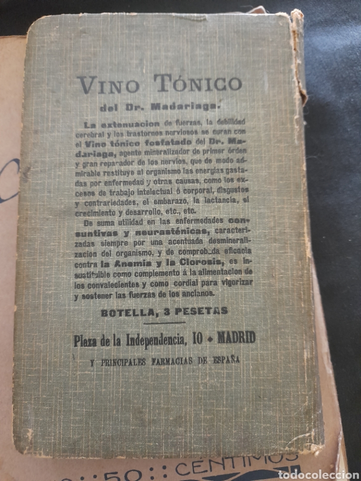 Libros antiguos: Almanaque Bailly Bailliere 1909 - Foto 2