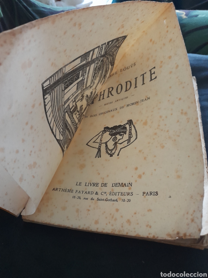 Libros antiguos: Aphrodite . Pierre Louys - Foto 3