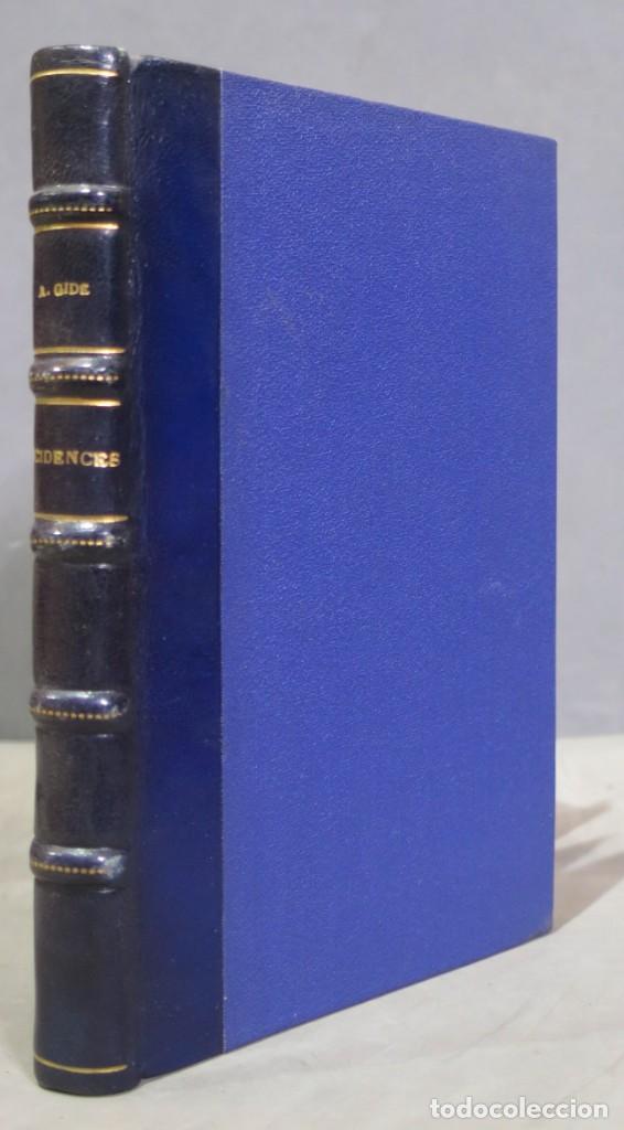Libros antiguos: 1924.- Incidences. GIDE - Foto 1