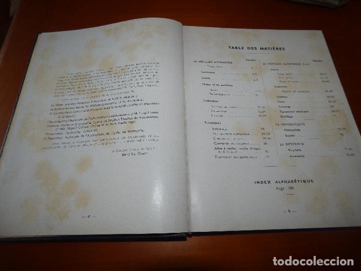 Libros antiguos: Lexique illustr&eacute; de lautomobile - Foto 4