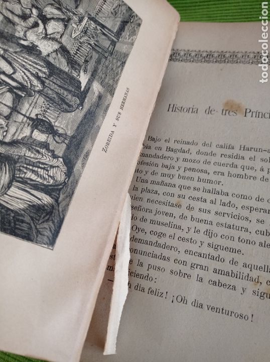 Libros antiguos: Historia de Tres pr&iacute;ncipes - Foto 3