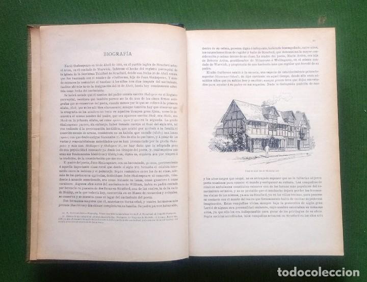 Libros antiguos: OBRAS COMPLETAS DE SHAKESPEARE - TRAGEDIAS - MONTOLIU - ED. SEGUI 1910/1920 - Foto 9