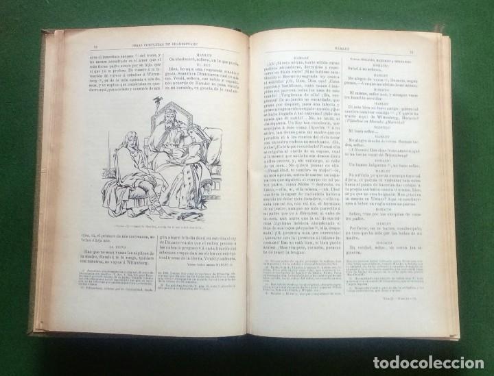 Libros antiguos: OBRAS COMPLETAS DE SHAKESPEARE - TRAGEDIAS - MONTOLIU - ED. SEGUI 1910/1920 - Foto 12