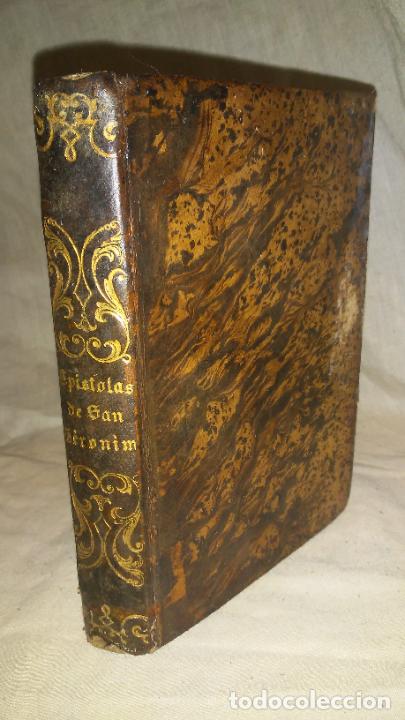 Libros antiguos: EPISTOLAS DE SAN GERONIMO - A&Ntilde;O 1851 - EN PIEL. - Foto 1