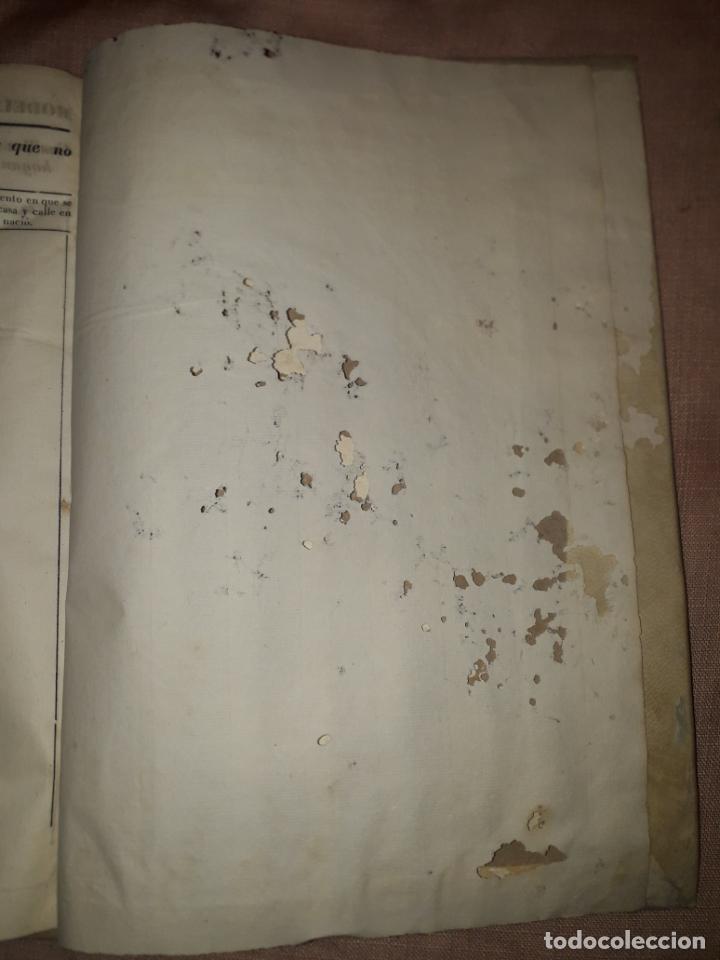 Libros antiguos: CUADERNO DE NACIMIENTO DE EXP&Oacute;SITOS A&Ntilde;O 1830 - Foto 5