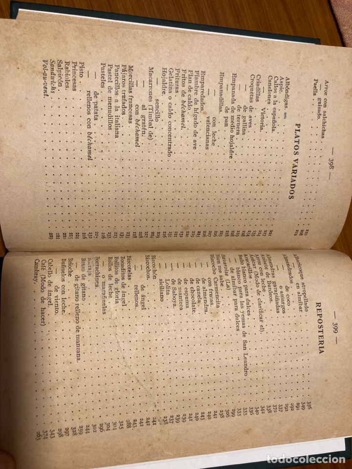 Libros antiguos: Ramillete del ama de casa (libro cocina)1919 - Foto 8