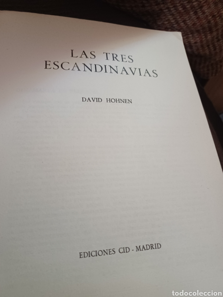 Libros antiguos: Barybook C11. Las tres escandinavas David Hohnen ediciones Cid - Foto 4