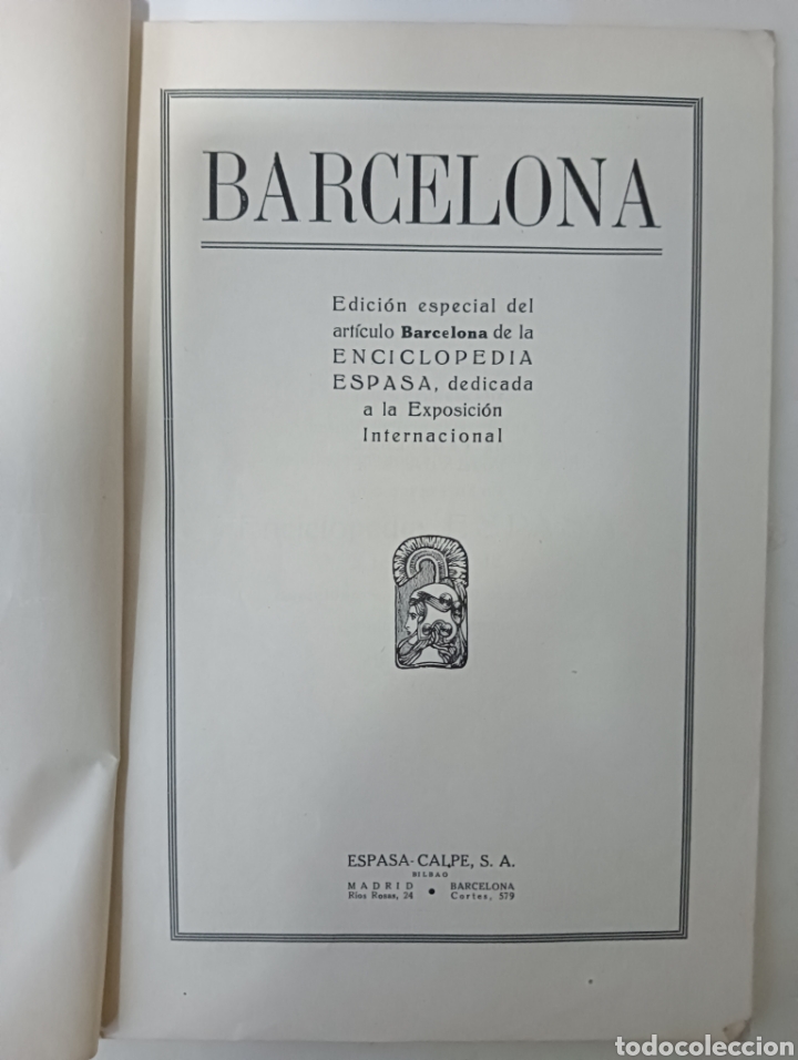 Libros antiguos: Espasa Calpe - Barcelona Exposici&oacute;n Internacional de 1929 - Foto 3