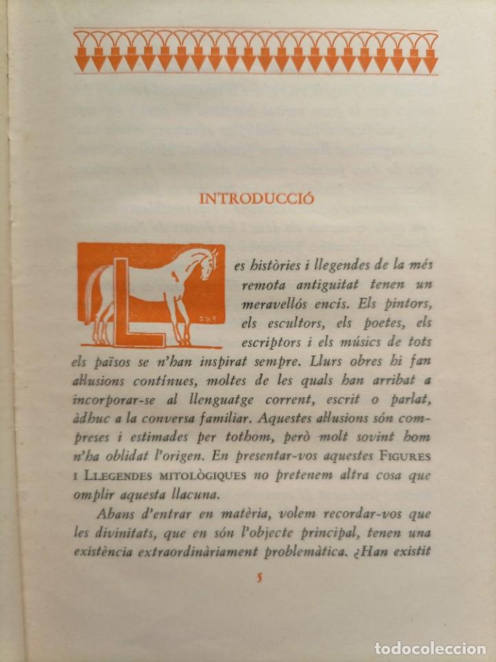 Libros antiguos: Figures I l&eacute;gendes mitologiques - Foto 4