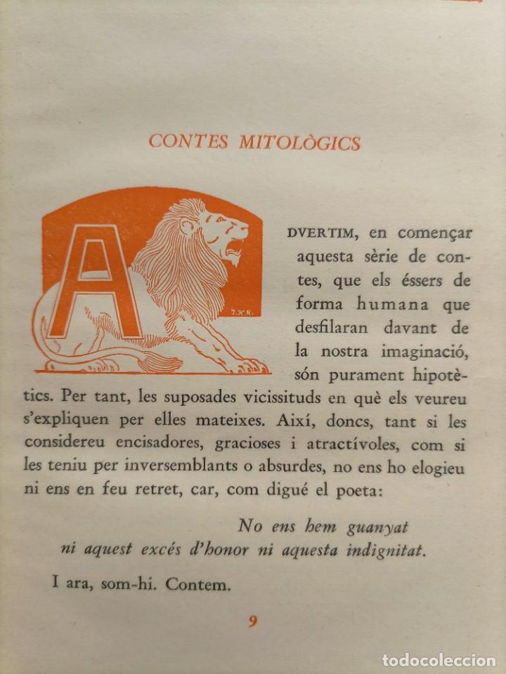 Libros antiguos: Figures I l&eacute;gendes mitologiques - Foto 5