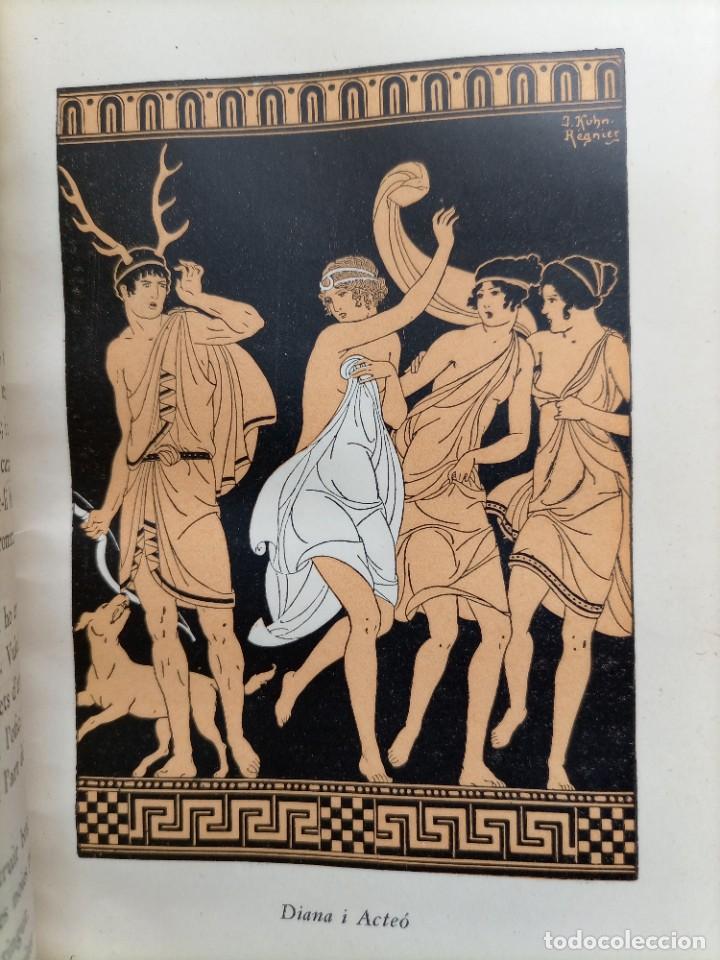 Libros antiguos: Figures I l&eacute;gendes mitologiques - Foto 6