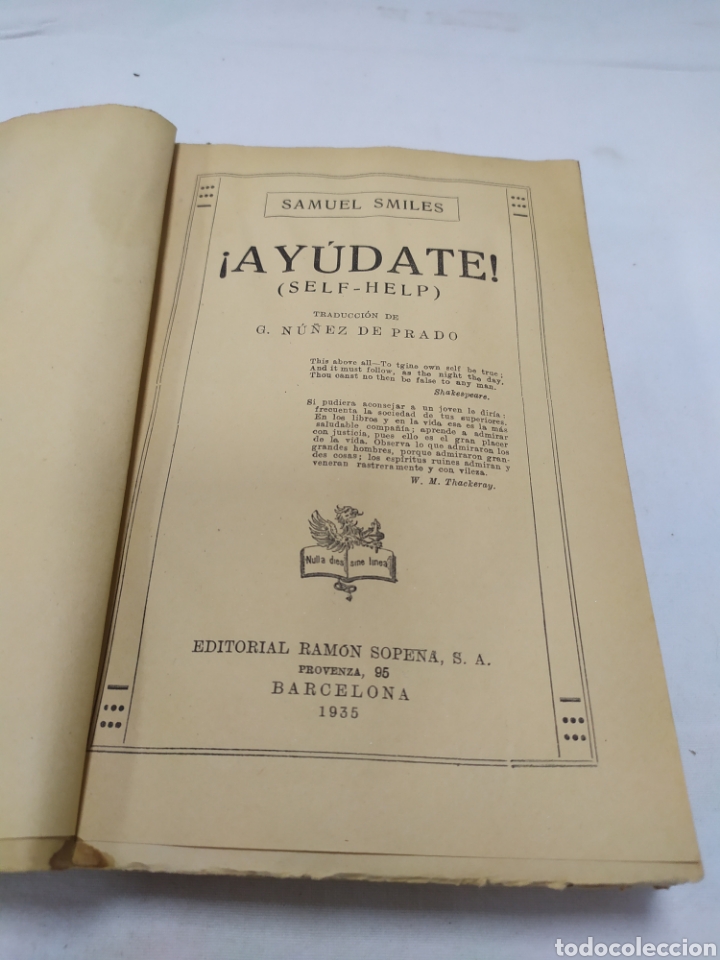 Libros antiguos: Ay&uacute;date, editorial Ram&oacute;n Sopena, 1935 - Foto 3