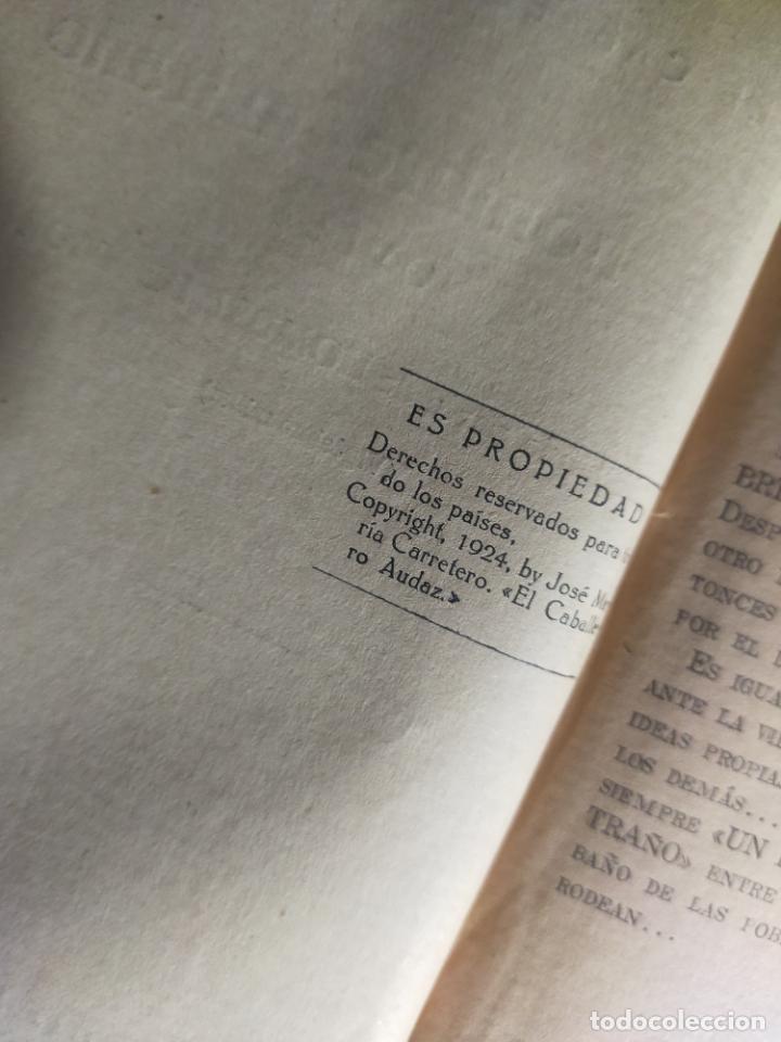 Libros antiguos: UN HOMBR EXTRA&Ntilde;O. C. AUDAZ - 1924 - Foto 2