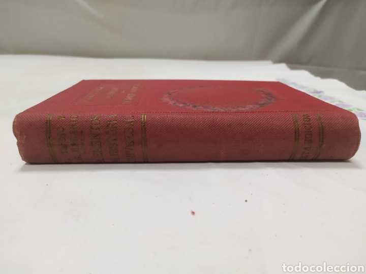 Libros antiguos: Elementos de historia universal, Imprenta Claras&oacute;, 1935 - Foto 2