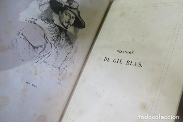 Libros antiguos: 1836.- Histoire de Gil Blas. Lesage - Foto 2