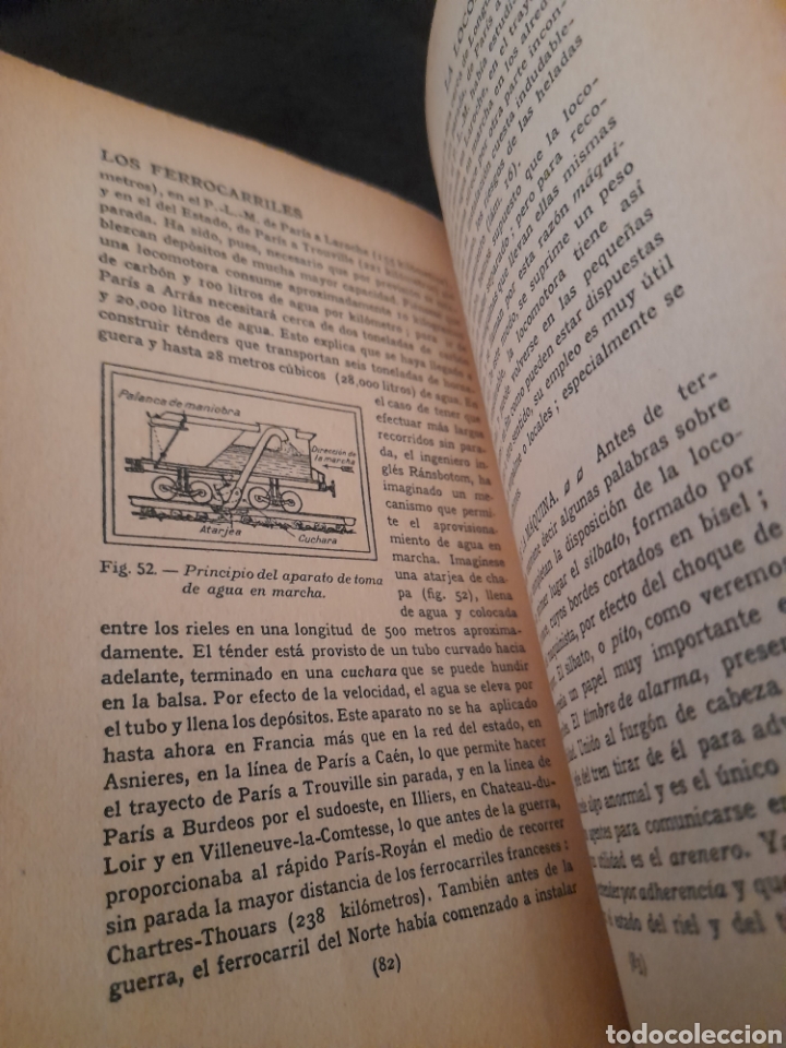 Libros antiguos: LOS FERROCARRILES, de R. MILLAUD de 1924 - Foto 3