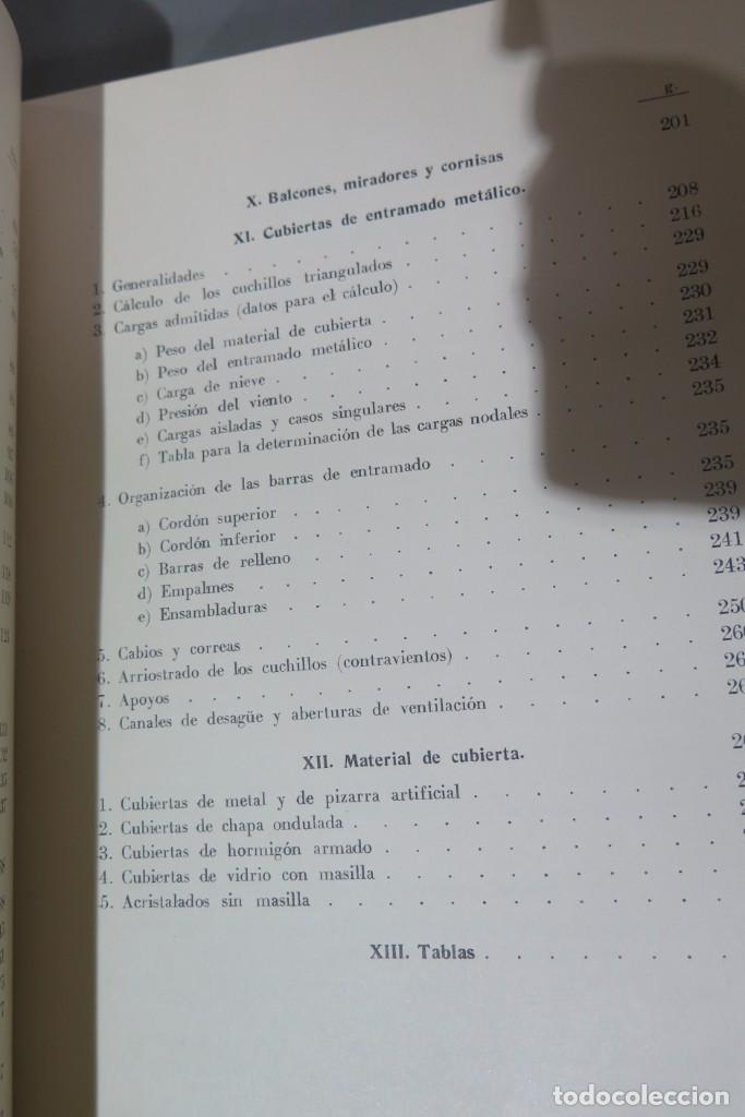Libros antiguos: 1929.- Empleo del hierro en la construcci&oacute;n. KERSTEN - Foto 5