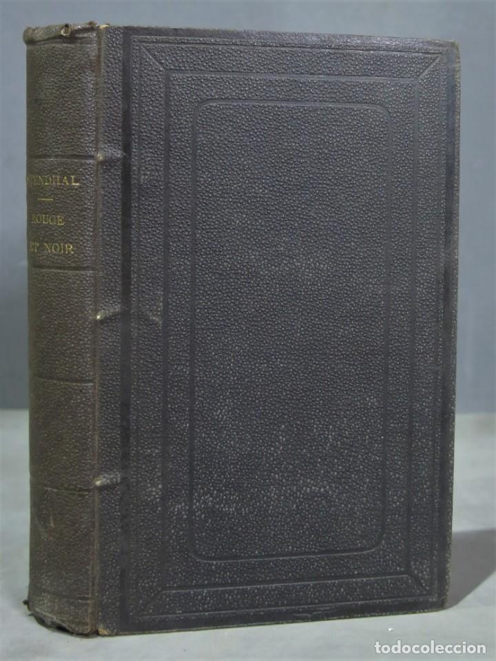 Libros antiguos: 1854.- LE ROUGE ET LE NOIR. STENDHAL - Foto 1