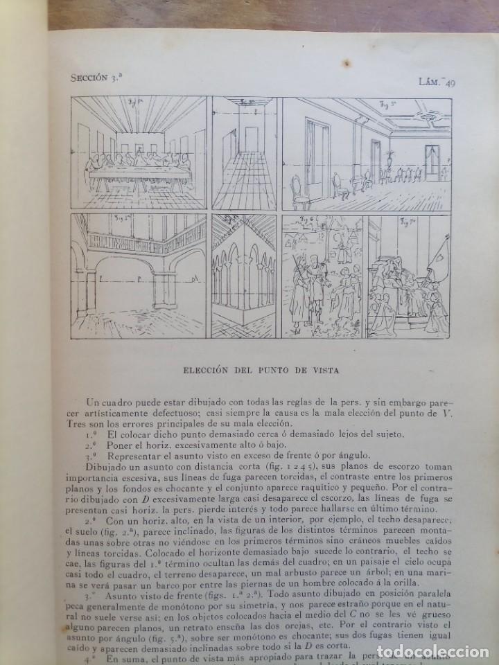 Libros antiguos: Apuntes sobre perspectiva Jos&eacute; Calvo 1912 - Foto 10