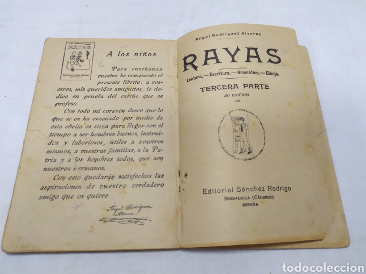 Libros antiguos: Rayas Tercera Parte, Editorial S&aacute;nchez Rodrigo, 1934 - Foto 4