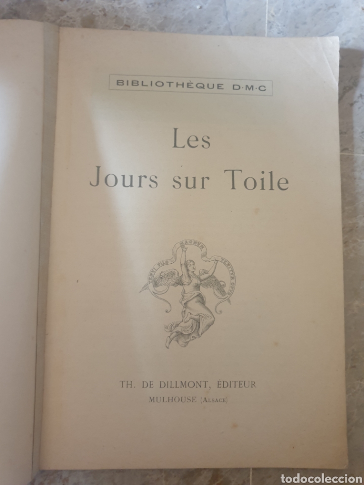 Libros antiguos: Biblioteca D.M.C, Jours sur toile - Foto 2