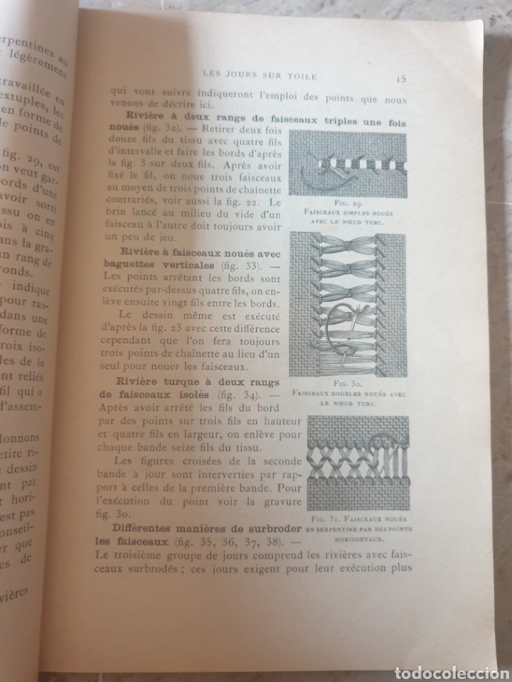 Libros antiguos: Biblioteca D.M.C, Jours sur toile - Foto 3