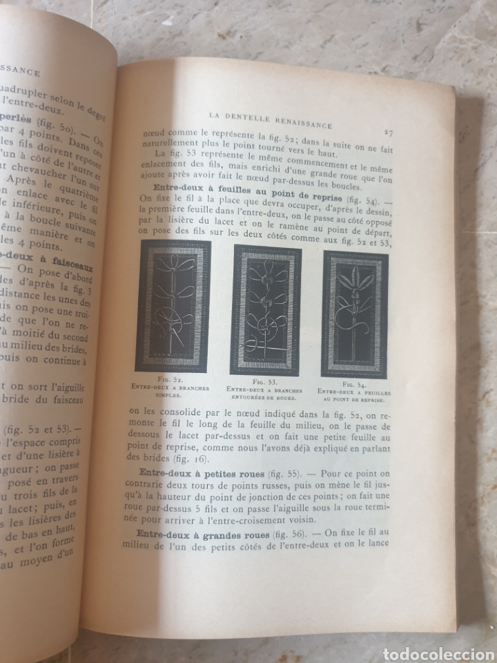 Libros antiguos: Biblioteca D.M.C, el encaje renacentista. - Foto 3