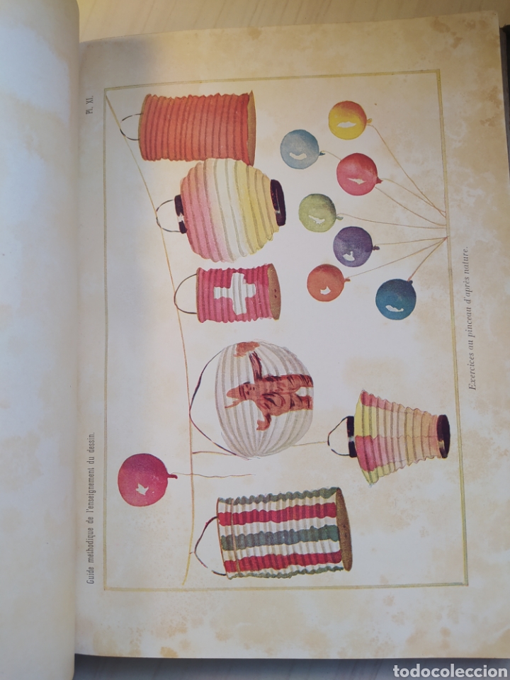 Libros antiguos: Guide m&eacute;thodique pour lenseignement du dessin. 1908 - Foto 6