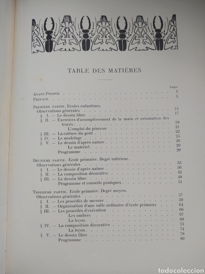Libros antiguos: Guide m&eacute;thodique pour lenseignement du dessin. 1908 - Foto 10