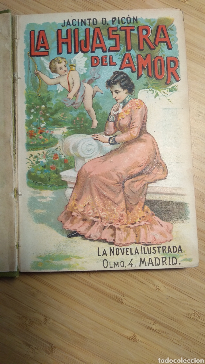 Libros antiguos: La hijastra del amor - Jacinto Octavio Picon - Foto 2