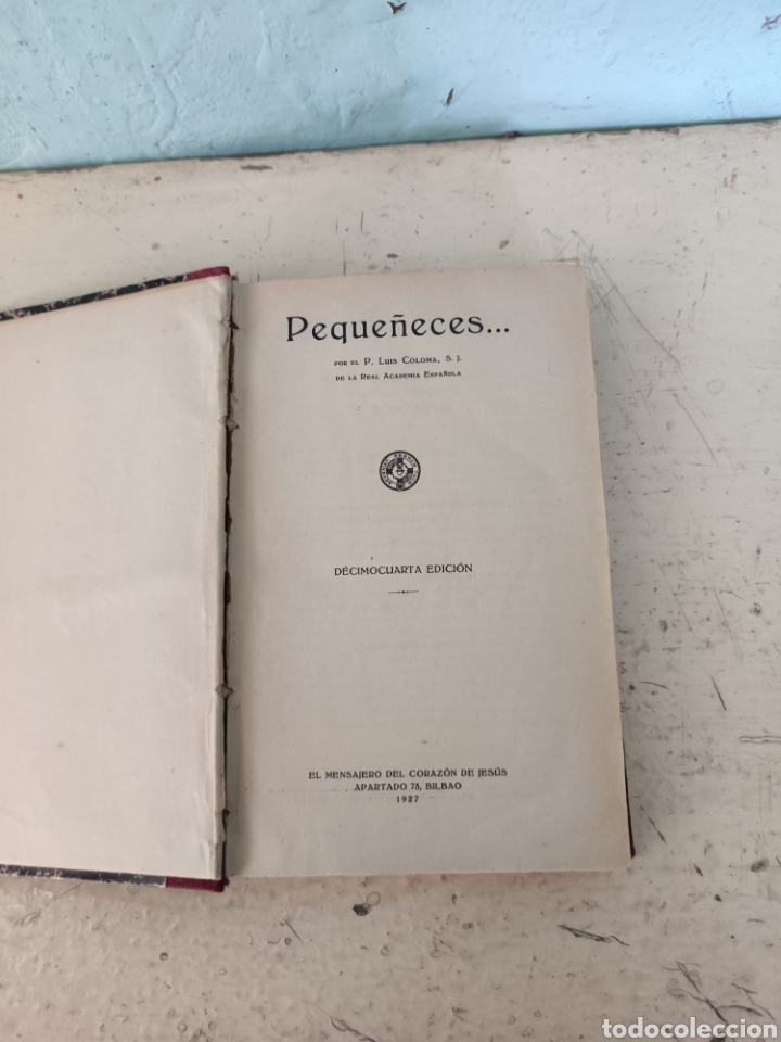 Libros antiguos: Libro peque&ntilde;eces. - Foto 3