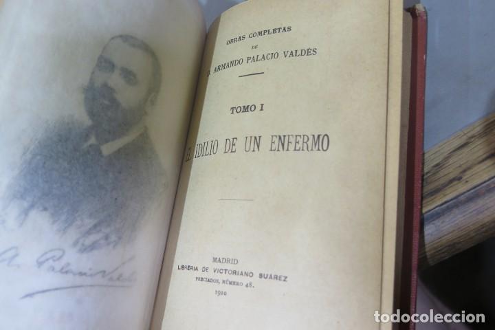 Libros antiguos: 1910.- El idilio de un enfermo. Palacio Vald&eacute;s - Foto 2