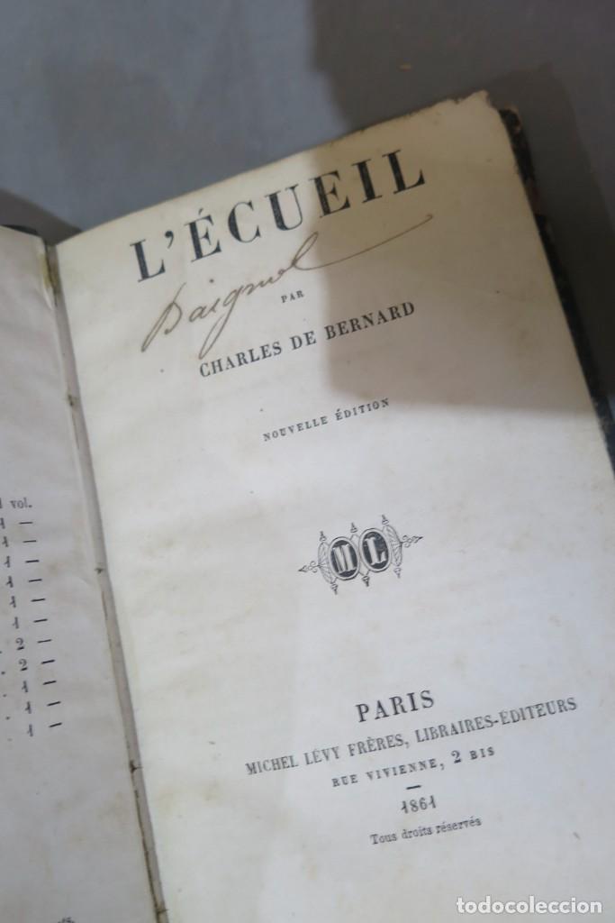Libros antiguos: 1861.- L&acute;Ecueil. BERNARD - Foto 2