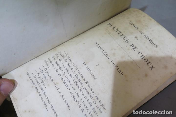 Libros antiguos: Contes d&acute;un planteur de choux - Foto 2