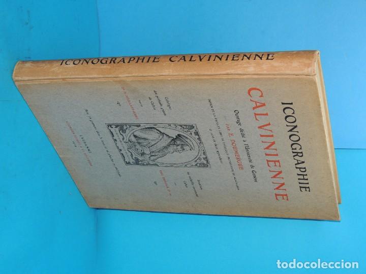 Libros antiguos: ICONOGRAPHIE CALVINIENNE.- E. DOUMERGUE - Foto 2