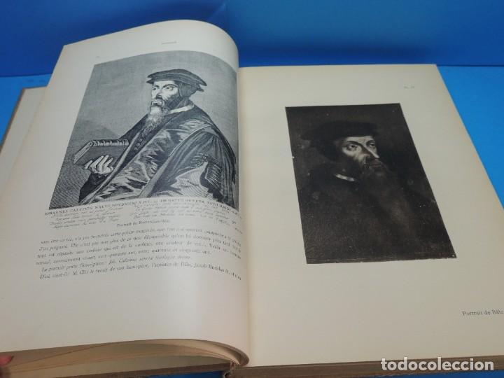 Libros antiguos: ICONOGRAPHIE CALVINIENNE.- E. DOUMERGUE - Foto 12