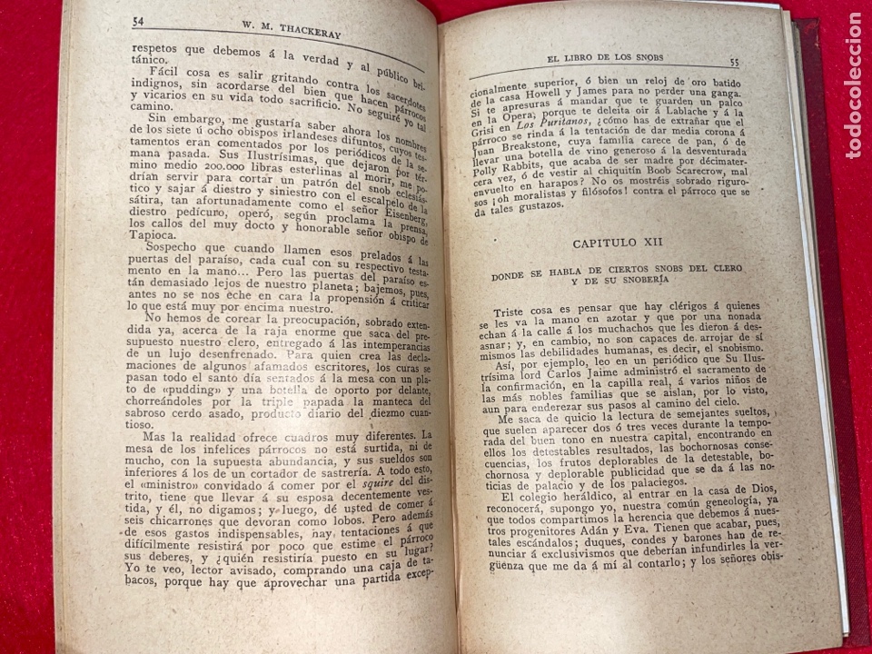 Libros antiguos: L- El libro de los snobs. W. M. Thackeray traducci&oacute;n de J. Mir&oacute; Folguera. - Foto 5