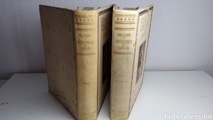 Libros antiguos: FOLKLORE Y COSTUMBRES DE ESPA&Ntilde;A 1931 - Foto 2