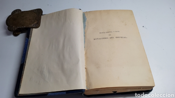 Libros antiguos: HISTORIA PRIMITIVA&nbsp;Y EXACTA DEL MONASTERIO.DEL ESCORIAL 1881 - Foto 3
