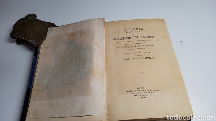 Libros antiguos: HISTORIA PRIMITIVA&nbsp;Y EXACTA DEL MONASTERIO.DEL ESCORIAL 1881 - Foto 5