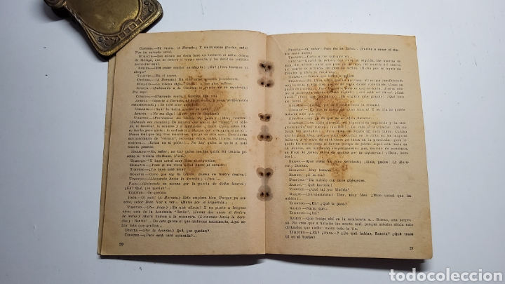 Libros antiguos: EL REFUGIO. Comedia en tres actos - Foto 5