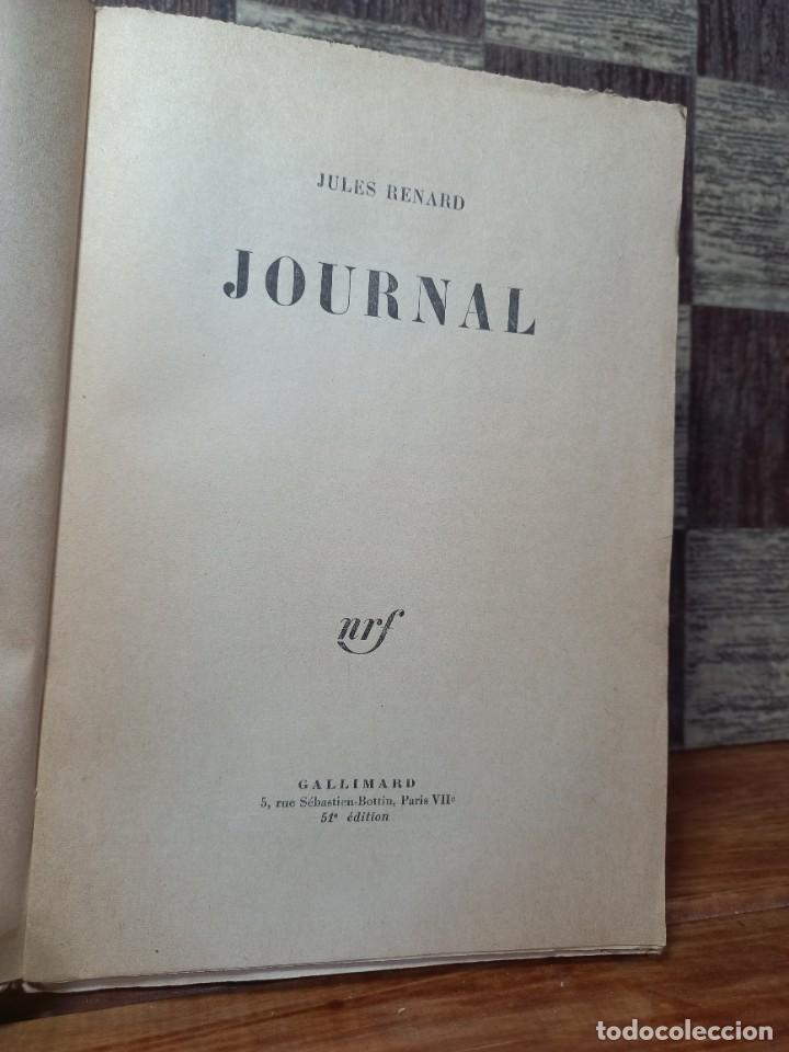 Libros antiguos: Jules Renard - Journal - 1935 - Foto 3