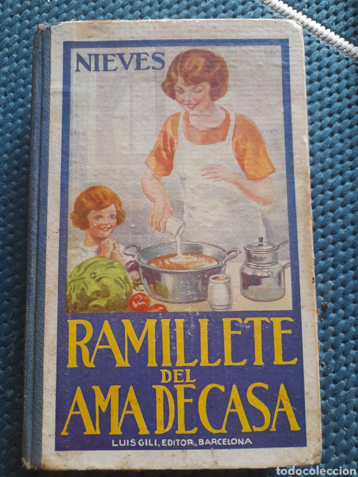 Libros antiguos: Ramillete del ama de casa. Nieves - Foto 1