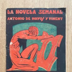 Libros antiguos: LA NOVELA SEMANAL, Nº 218 - EL MITO DE ORFEO - ANTONIO DE HOYOS Y VINENT ... A1887. Lote 358844760