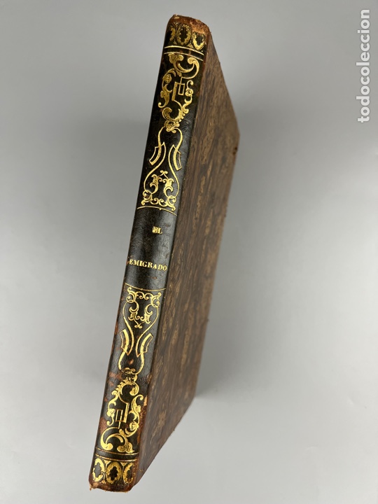 Libros antiguos: EL EMIGRADO, EUSEBIO FONT Y MORESO. Barcelona, 1856 - Foto 9