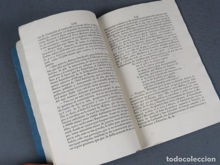 Libros antiguos: MAH&Oacute;N 1852. ZURRIAGAZO - Foto 3